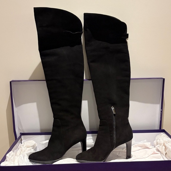 Stuart Weitzman Shoes - Black Over-the-Knee Boots